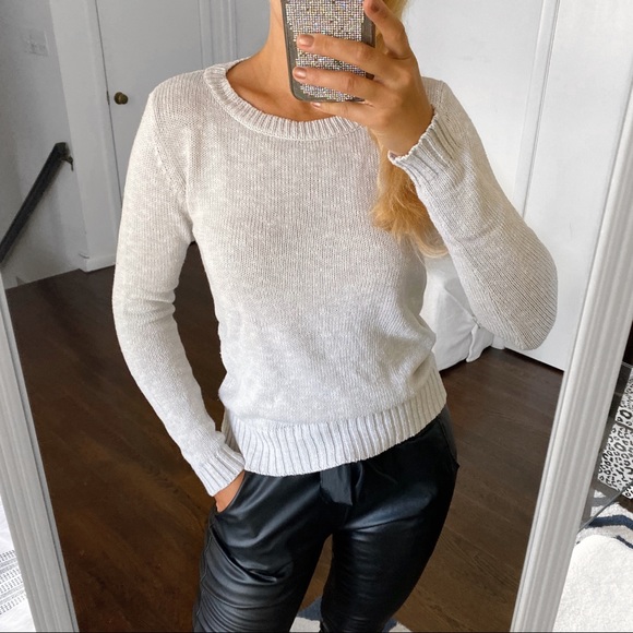 🐑 STONE KNIT BASIC CROPPED JUMPER! - Picture 1 of 7